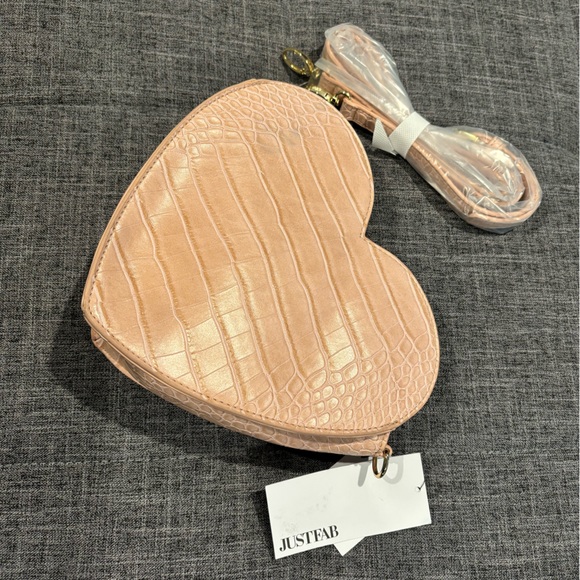 Pink Croc Heart Crossbody Bag - Picture 5 of 7